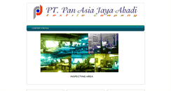 Desktop Screenshot of pasajaya.com